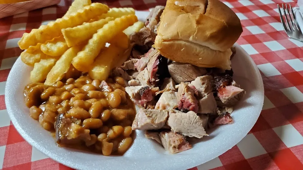 BBQ Sandwich Plate